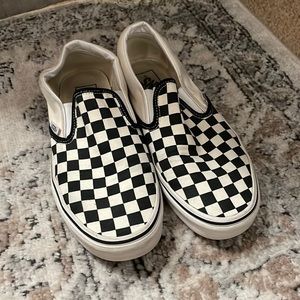 Checkered vans
